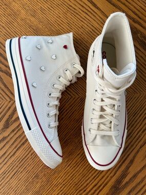Converse Chuck Taylor All Star High-Top Sneakers - Hearts